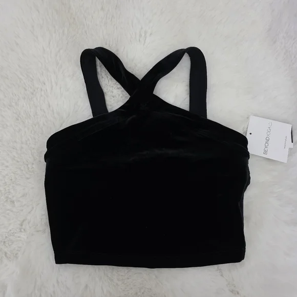 Beyond Yoga🖤 Converge Cropped Tank Size S - Picture 6 of 8
